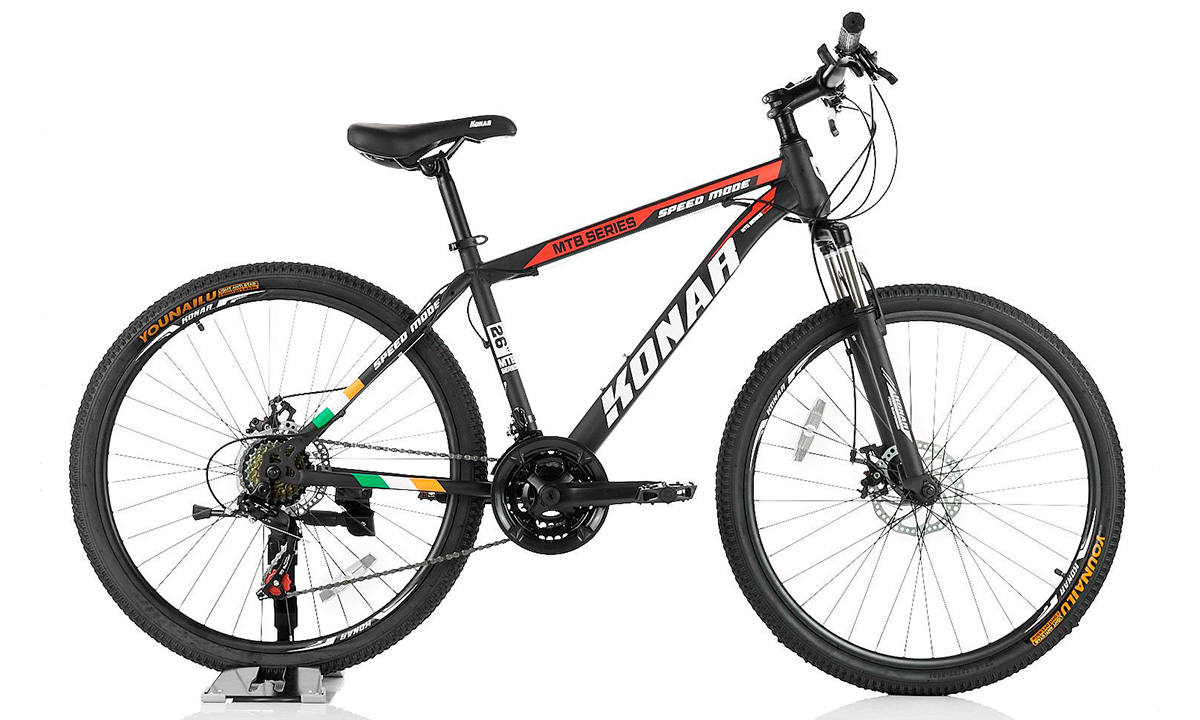 Велосипед KONAR KS Pro Team 26" 2021, розмір М, чорно-червоний Велосипед KONAR KS Pro Team 26" 2021, розмір М, чорно-червоний